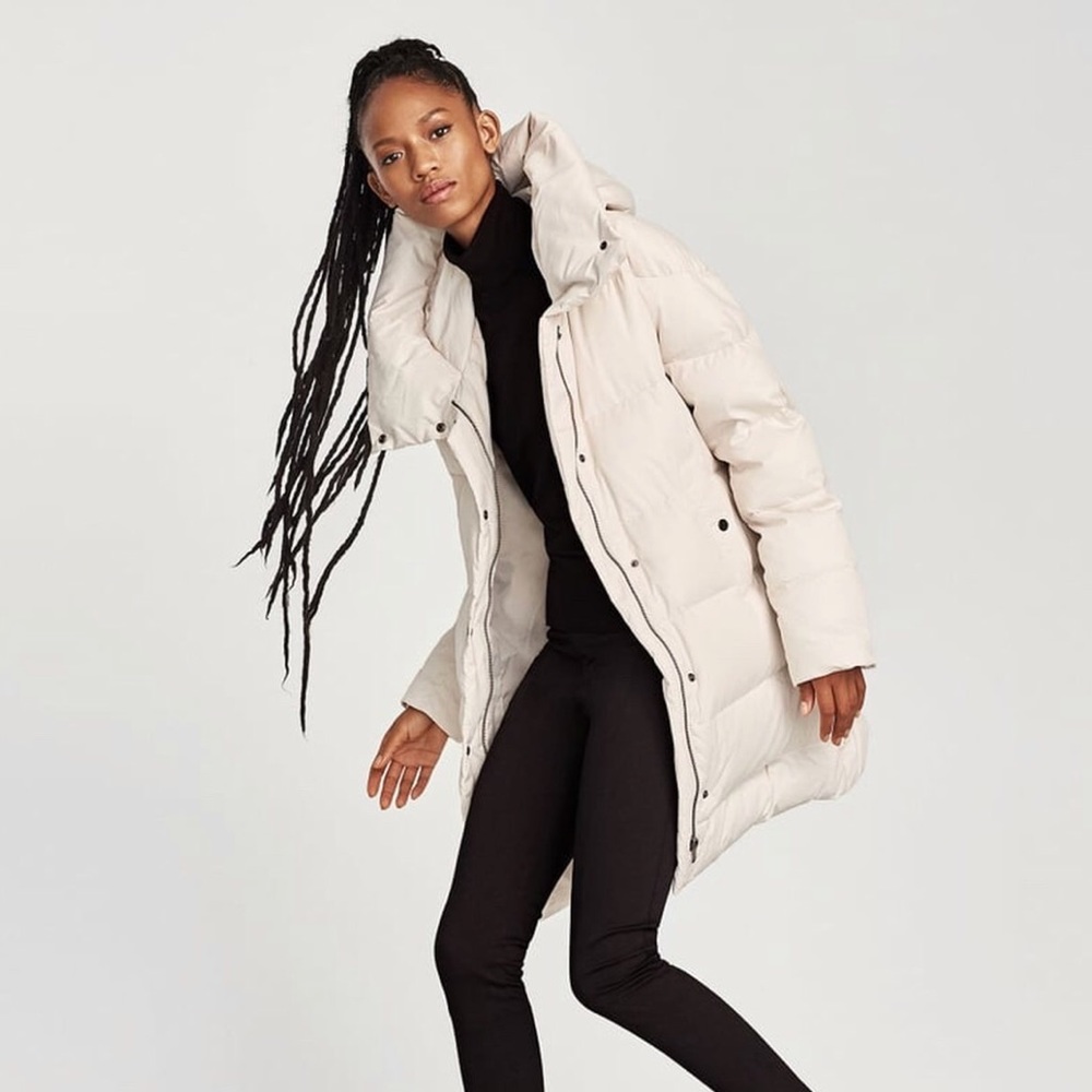 Zara puffer jacket